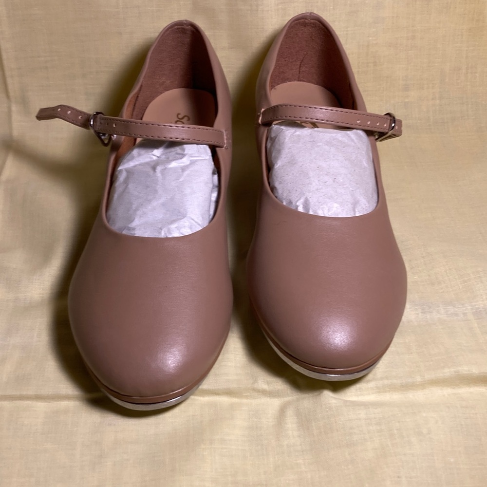 Women's Caramel Mary Jane Tap Shoes